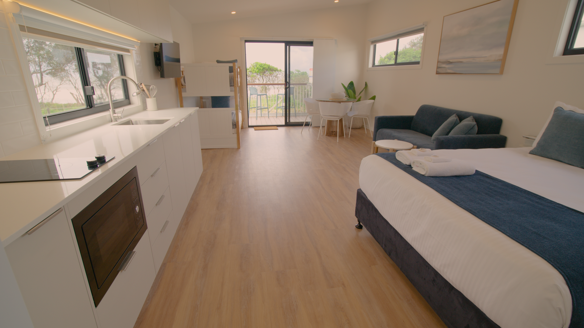 Tweed Cabin Interior